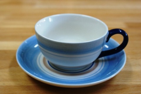 HANDPAINT　C/S　S.BLUE