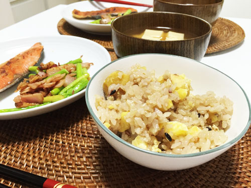 栗ご飯