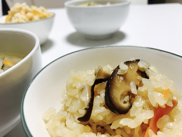 しいたけご飯