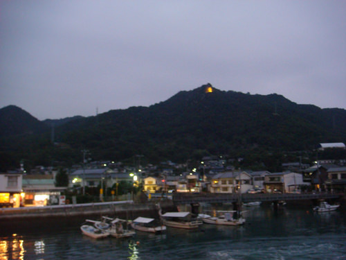 夜の港1