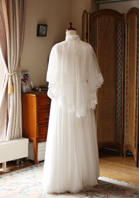 ヴィンテージウェディングドレス　90年代 80s Romantic Vintage Wedding Dress | Rêverie Vi