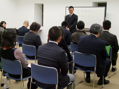 みなさんの受講の目的、キッカケはさまざま。 最初に掲げられた目標を、見事成果として発表されていました。
