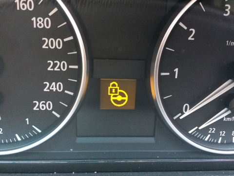 BMW E90 ステアリングロック警告灯(ELV) | Maintenance Blog～整備ブログ～