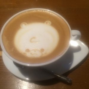 カフェラテ アート くま