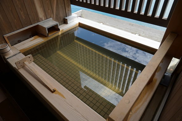 淡路島(洲本)夢泉景別荘 天原 シャワーブース・露天風呂