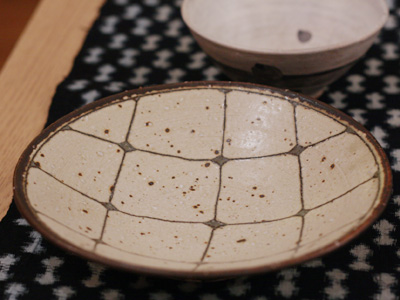 越前焼小皿