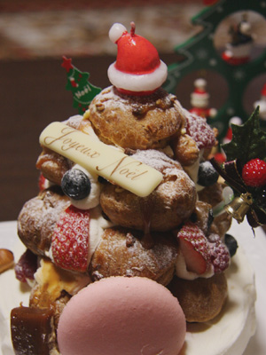 クリスマスケーキ_ニュアージュ