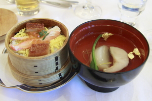 蒸し寿司