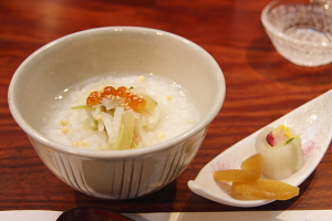 初春の香味粥