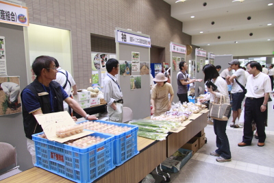 カニ野菜販売会