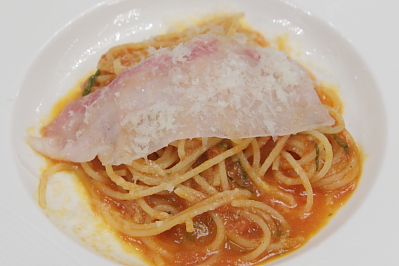 片岡シェフのおいしいトマトのスパゲッティ
