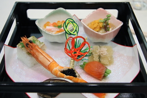 ホテルフジタ福井の披露宴料理 八寸