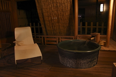 部屋の露天風呂