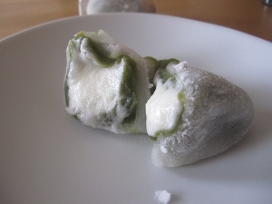 抹茶の和菓子