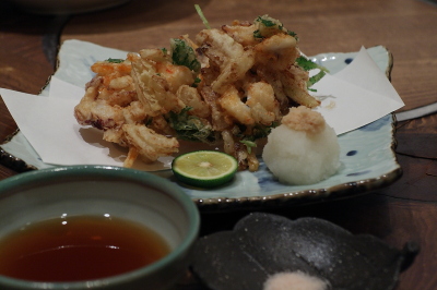 海鮮かきあげ