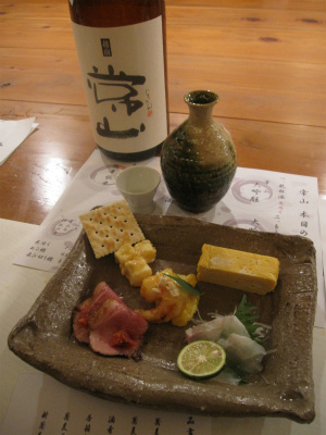 そば酒肴盛り