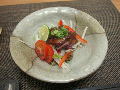 牛肉のたたき