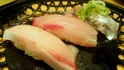 寿司おまかせ白身三種