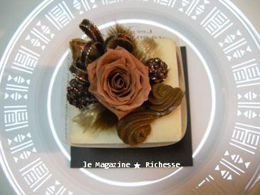le16fevrier2010 プリザーブドフラワーケーキ01