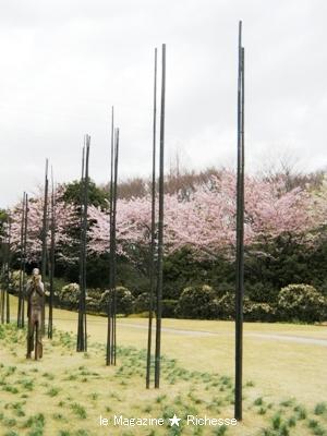 ヴァンジ彫刻庭園美術館 庭園