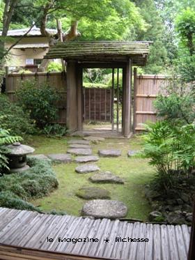 春風萬里荘 茶室「夢堺庵」より