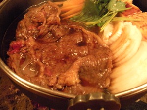 松阪牛元祖 和田金のすき焼き02