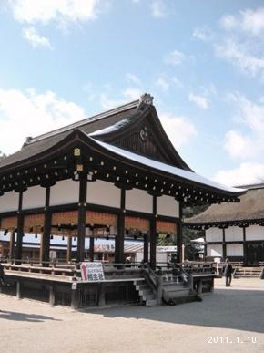 賀茂御祖神社(下鴨神社)_舞殿