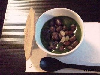 京都下鴨 「茶寮 宝泉」まっ茶くず湯