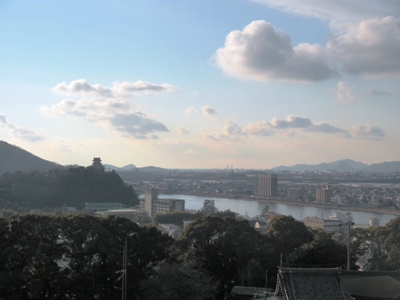20120203_犬山成田山より望む犬山城&犬山市街