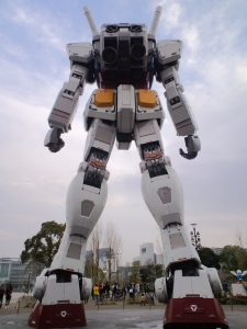 ガンダム背中