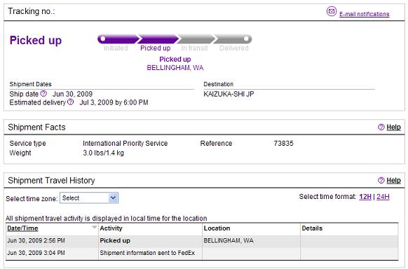 fedex tracking