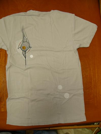 GLaDOS Tee back