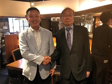 金村新理事長&久次米前理事長
