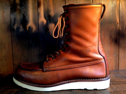 レッドウィング 877 Vibramソール REDWING 877 Vibram4014 Heels repair | BRASS BLOG