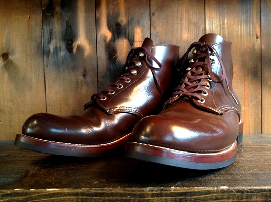 レッドウィング 8160 アイリッシュセッター ガラスレザー ブラウン 茶 REDWING RW-8160 刺繍羽タグ 2002年製 - 赤い羽BLOG