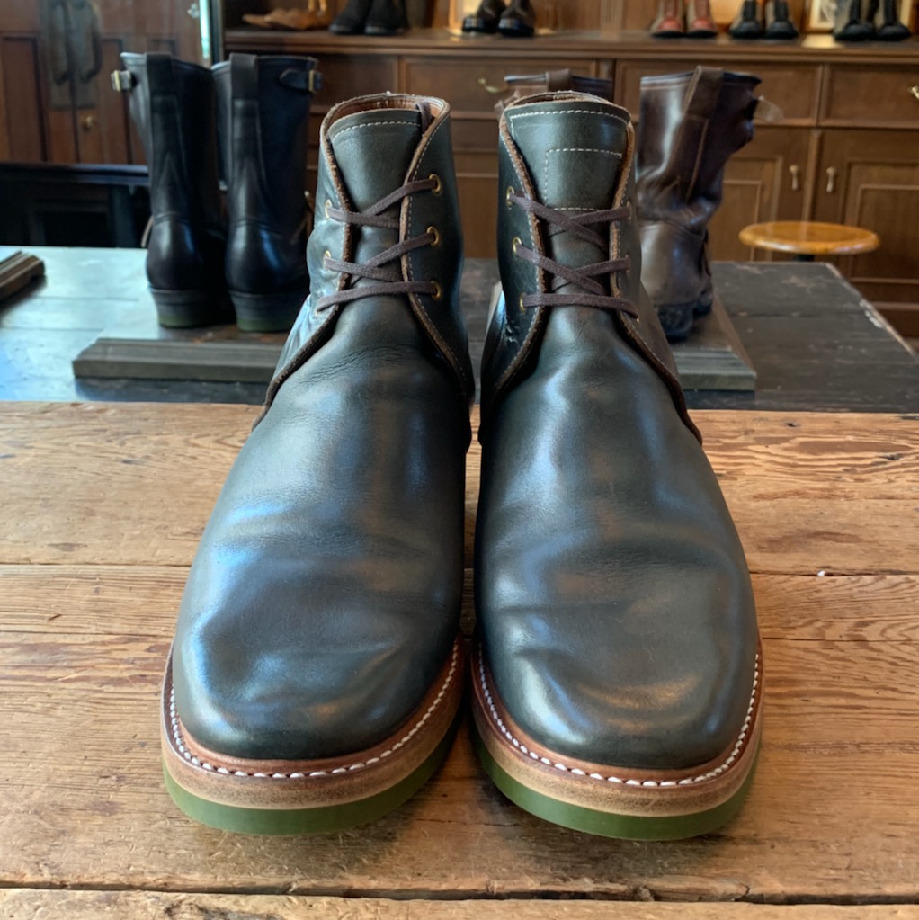 CLINCH George boots O'sullivan's sole green | BRASS BLOG CLINCH George boots O'sullivan's sole green | BRASS BLOG