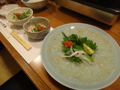 てっさ大阪泳ぎふぐ