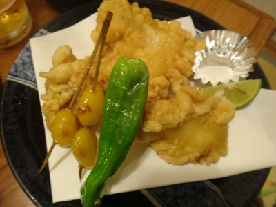 ふぐ唐揚げ