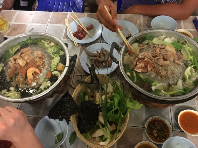 ムーカタタイ式BBQ鍋サムイ島