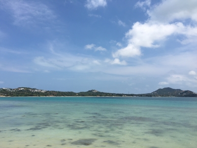 サムイ島から5分の無人島ソム島きれいなビーチ