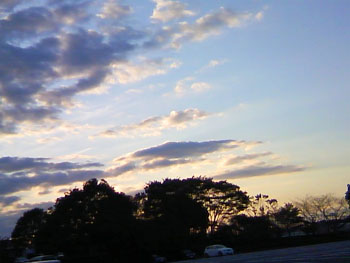 夕焼け
