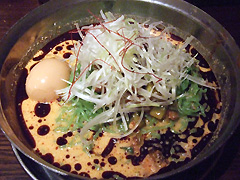 光麺 冷し焦がし担々麺