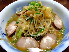 自作 既成鶏ガラスープの味噌らーめん
