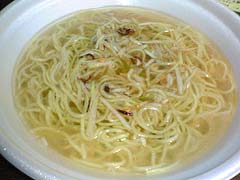 十勝新津製麺 中村屋 カップ かけそば 塩