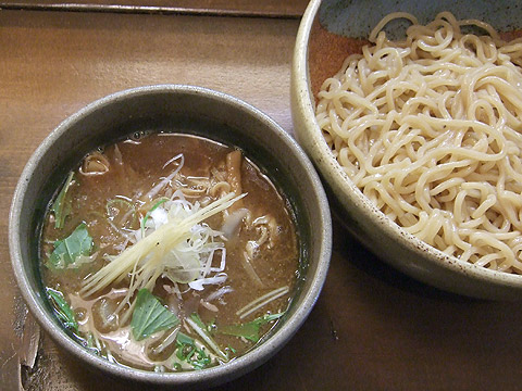 むろや 味噌つけ麺並盛