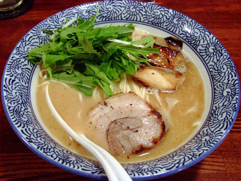 凪 日替わり麺 濃厚鴨白湯麺