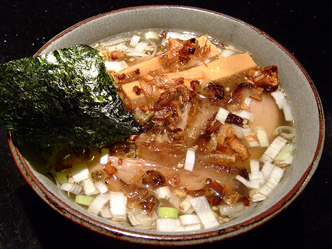 めじろ 金曜夜 鯵鯛塩ら〜めん