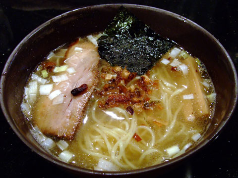 めじろ 塩煮干しら〜めん