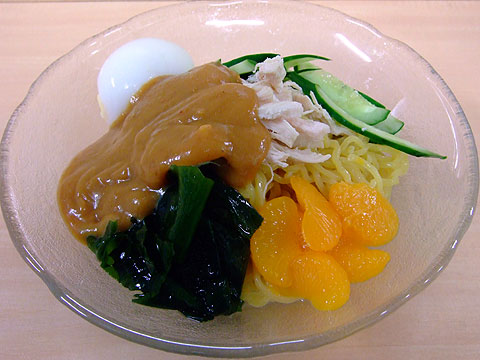新宿源 夏の冷いジャーラーメン