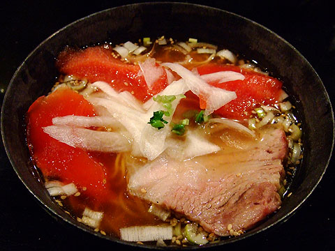 金めじ トマトら〜めん